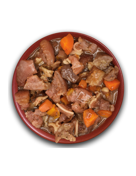 A Ready to Eat Meal for Dogs, ALPHA SPIRIT, Realfood, Pork Ear Stew, 280gr.