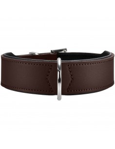Dog collar HUNTER Basic, S-M (50), 36-43cm, dark brown 2