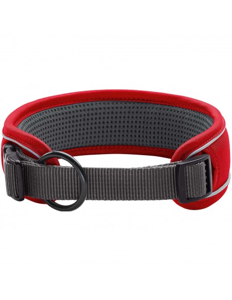 Dog collar HUNTER Divo, S, 25-35cm, red