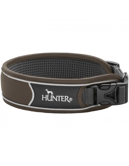 Dog collar HUNTER Divo, XL, 55-65cm, brown