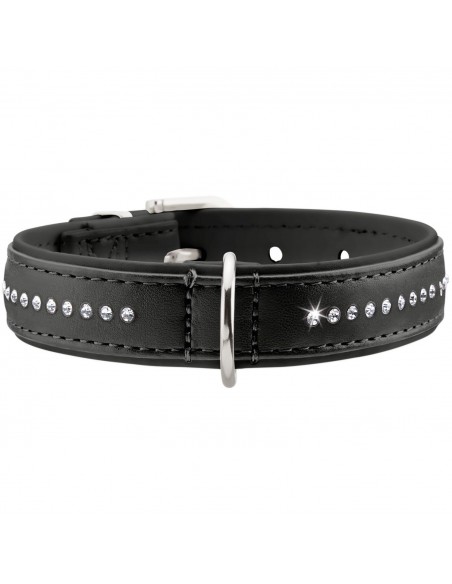Dog collar HUNTER Modern Art Luxus, XS-S (37), 28-34cm, black
