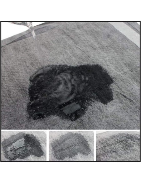 Absorbent mat for dogs CROCI - SUPER NAPPY, black with activated carbon, 71x86 cm, 1 pc.