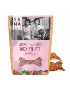 Dog treats, SANA, duck fillets, 100gr