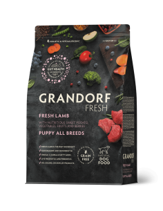 Dry food for puppies GRANDORF FRESH - fresh lamb with...