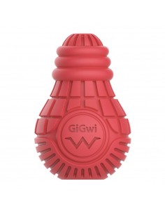 Dog toy GiGwi - Bulb M, red, for treats and games, very...