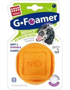 Dog toy, GiGwi - G-Foamer, orange ball, very durable,...