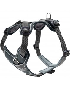 Dog harness HUNTER Divo Up, S, gray/brown 2