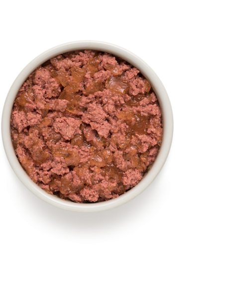 Canned food for dogs GRANDORF - canned rabbit and turkey meat, for adult dogs, 400 gr