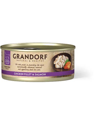 Canned food for cats GRANDORF - Chicken Breast...