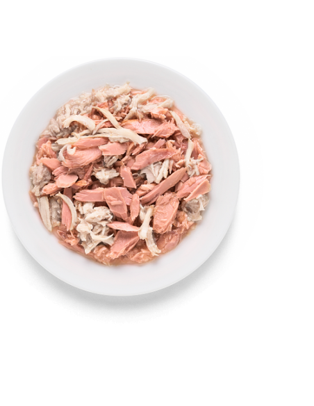 Canned food for cats GRANDORF - Tuna Fillet & Chicken Breast - for adult cats, with tuna and chicken, 70g