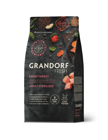 Dry food GRANDORF FRESH - for sterilized cats...
