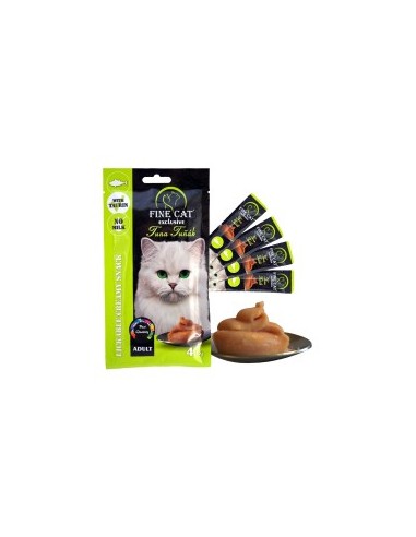 Cat treat, FINE CAT, Tuna pate, 4x15g.