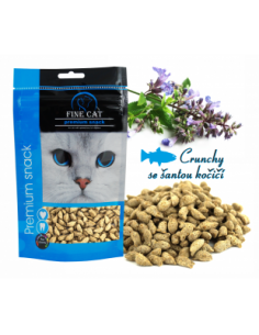 Kaķu gardums, FINE CAT, Premium Snack, zivju, 80g.