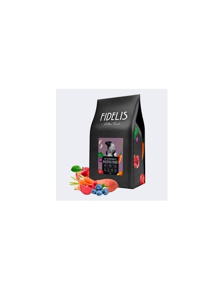 Dry dog food, FIDELIS, Air-Dried, with insects,1kg.