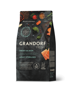 GRANDORF FRESH sausā barība sterilizētiem kaķiem vai...