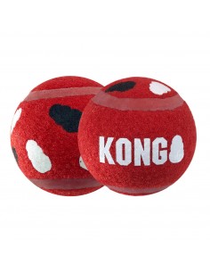 Suņu rotaļlieta KONG, Signature Sport bumbiņas L 8 cm (2... 2