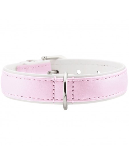 Dog collar HUNTER, Modern Art 32/11, light pink.