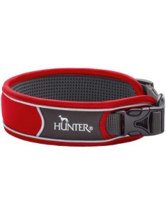 Dog collar HUNTER, Divo S, red