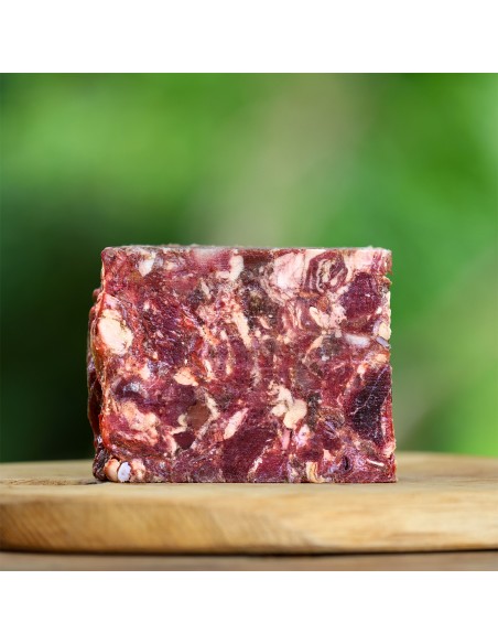 BIAMEAT - fresh food for dogs, BEEF, coarsely ground, 500g.