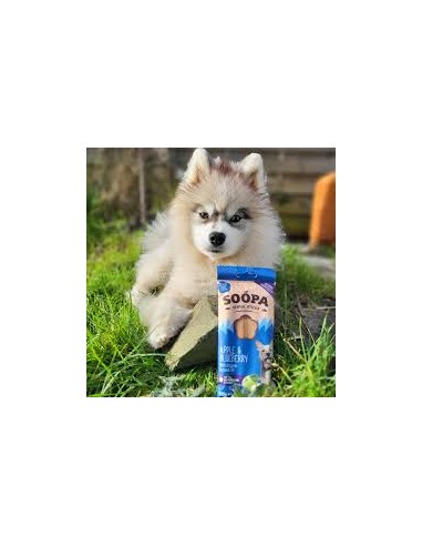 Dental Sticks, SOOPA, Apple & Blueberry, 100g.