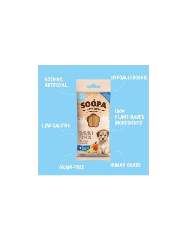 Dental Sticks, SOOPA, For Puppies, Banana &...