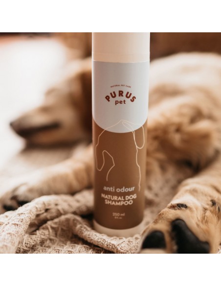 Šampūns suņiem PURUSPET - Anti odour, dabīgs, 250ml