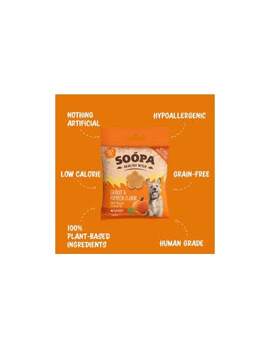 Dog Treats, SOOPA, Healthy Bites, Carrot &...