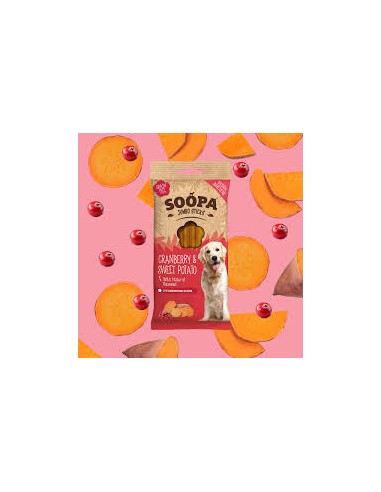 Dental Sticks, SOOPA, Sweet Potato & Cranberry,...