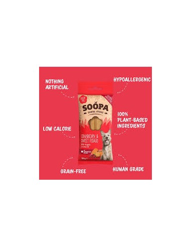 Dental Sticks, SOOPA, Sweet Potato & Cranberry,...