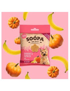 Gardumi suņiem, SOOPA, Healthy Bites, Mini, ar banānu un...