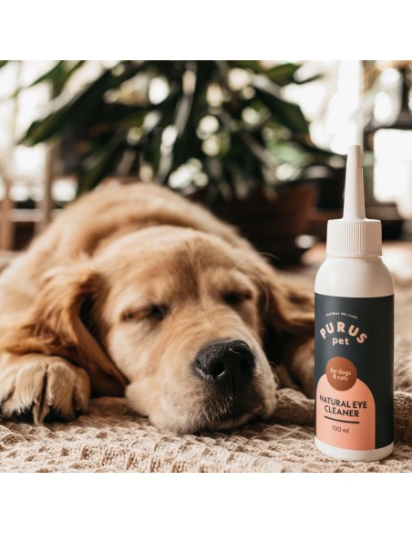 Eye cleaner for dogs and cats PURUSPET - natural, 100ml