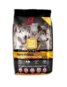 Dry dog food, ALPHA SPIRIT, Free Range Poultry, Semi-Wet,...