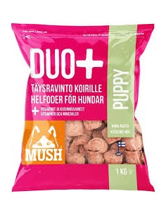 Svaigā barība kucēniem MUSH - DUO+ PUPPY, vista ar...