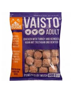 Fresh dog food MUSH - VAISO, LILAC, with turkey, chicken...