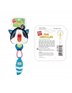 Dog toy, GiGwi, Tug Hercules, Racoon