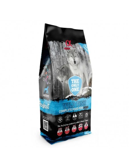 copy of Dry dog food, ALPHA SPIRIT, Wild Fish, Semi-Wet, Grain-Free, 85% fresh fish, 3, 9 or 12 kg.