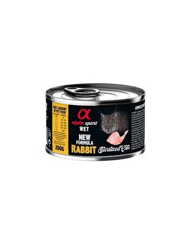 Konservi sterilizētiem kaķiem ALPHA SPIRIT, ar...