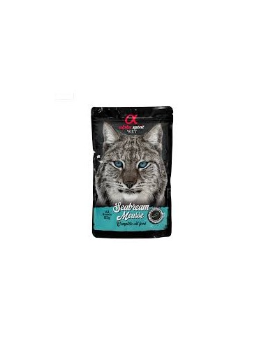 Paté for cats, ALPHA SPIRIT, sea brass, 85gr.