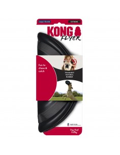 Dog Toy KONG®, Flying Disk, Black , 25 cm