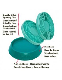 Treat Dispenser KONG®, Licks Spinz, Turquoise, 22cm 2