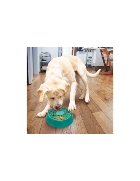 Treat Dispenser KONG®, Licks Spinz, Turquoise, 22cm