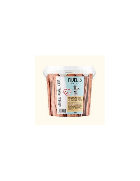 Chewing sticks for dogs - FIDELIS - beef, chicken, hemp and yoghurt, 500 gr.