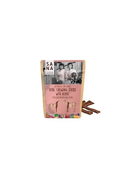 Dog treats SANA -Beef and horse chewing sticks, 150gr.