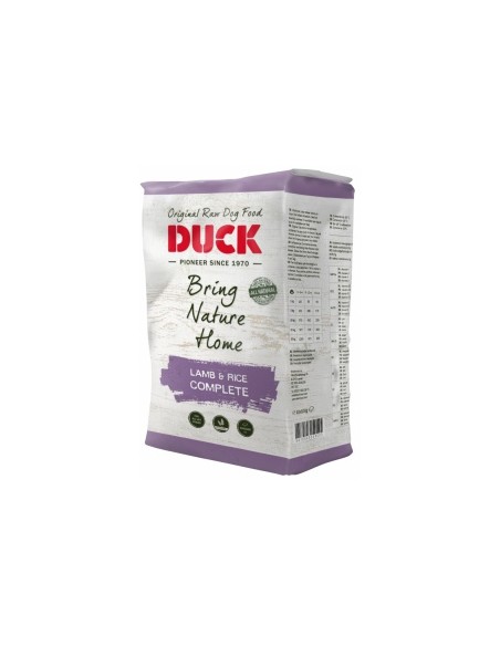 Raw Dog Food DUCK CONSUMER - Lamb and rice, 1kg