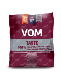 Svaigā barība suņiem VOM TASTE 100% jērs 560 g