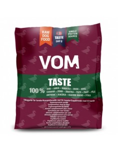 Svaigā barība suņiem VOM, TASTE - ar pīli, 560 gr, bumbiņas