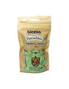 Kaķu kārums, BIAZOO - Bocaditos, lasis ar kaķumētru, 50g.