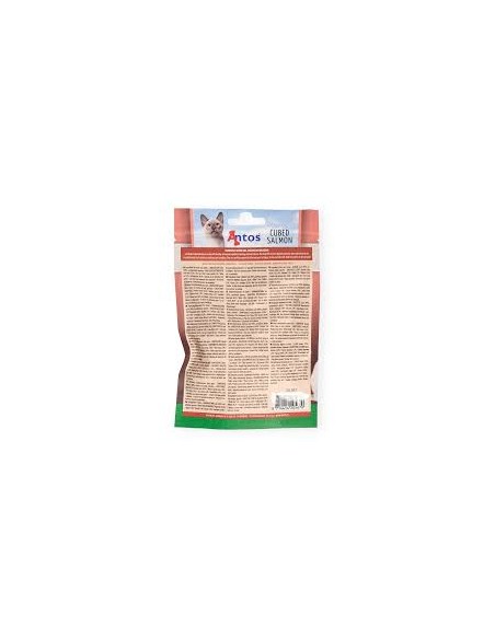 Cat treat, ANTOS, cubed salmon, 50g.