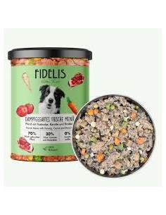 Canned Dog Food, FIDELIS, Horse Menu with Carrots and...