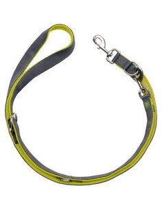 Training leash, HUNTER, Maldon, 20/200, lime/grey